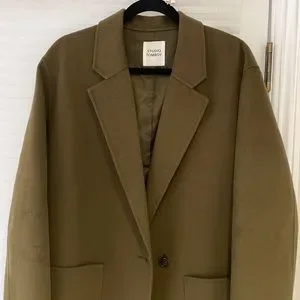 新品　【STUDIO BOHEME】FRIO COAT - DEEP GREEN Only spring coat